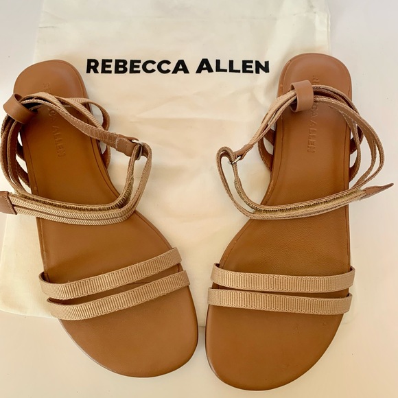 Rebecca Allen Sandals With Dust Bag and Box Size 9.5 - Picture 1 of 10